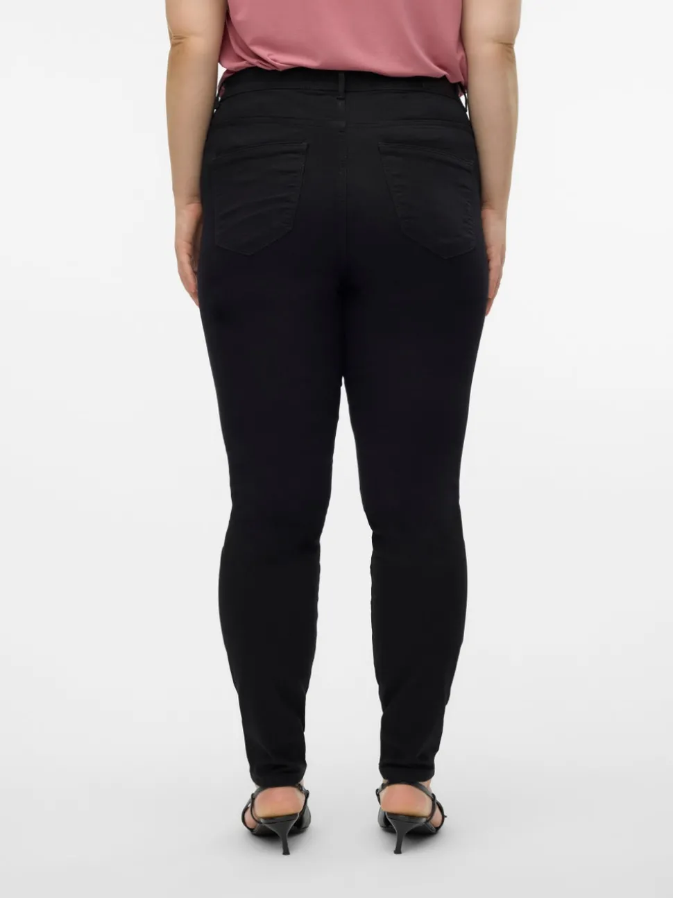 VMCFANYA Medelhög Midja Skinny Fit Jeans
