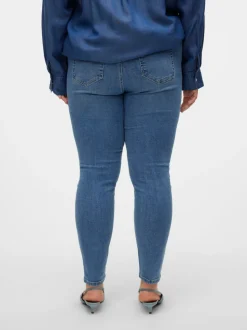 VMCFLASH Medelhög Midja Skinny Fit Jeans