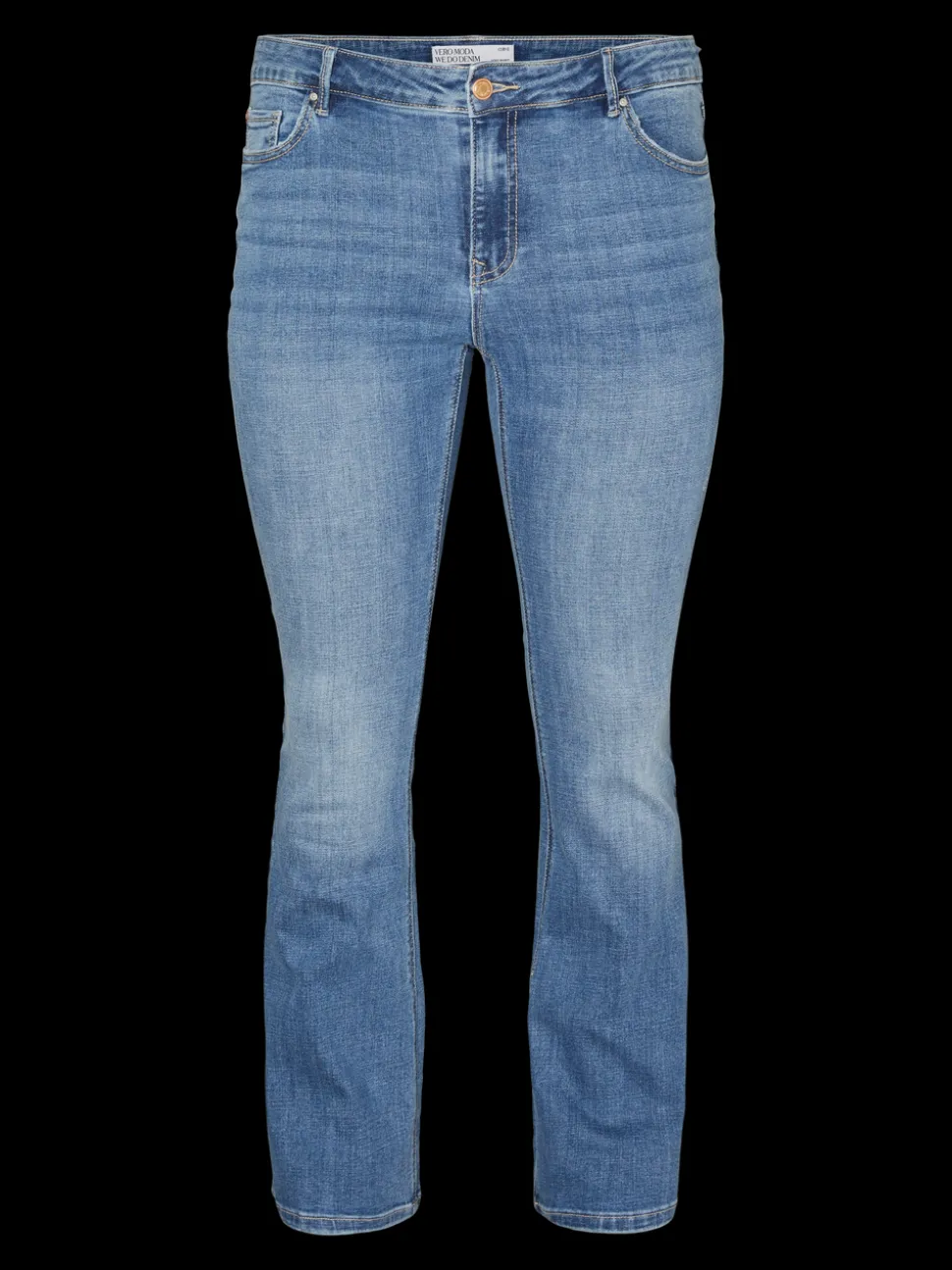 VMCFLASH Medelhög Midja Utsvängd Passform Jeans