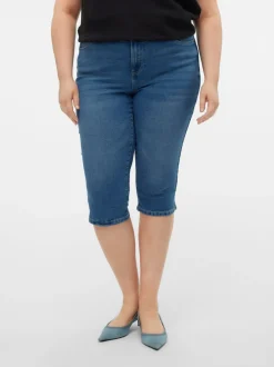 VMCJUNE Medelhög Midja Slim Fit Jeans
