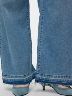 VMCKATHY Hög Midja Lös Passform Jeans