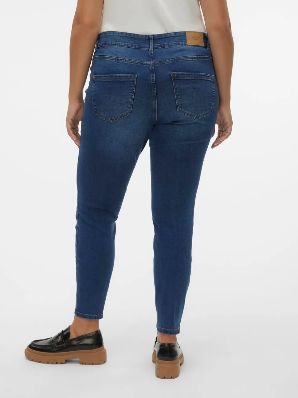 VMCSOPHIA Hög Midja Slim Fit Jeans