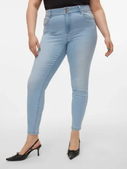 VMCSOPHIA Hög Midja Slim Fit Jeans