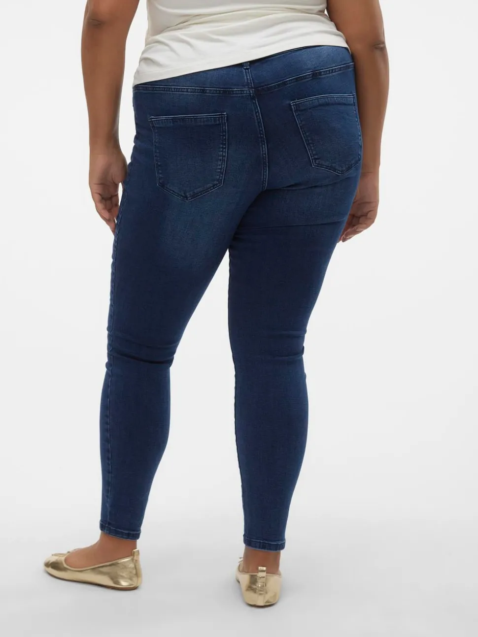 VMCTANYA Hög Midja Skinny Fit Jeans