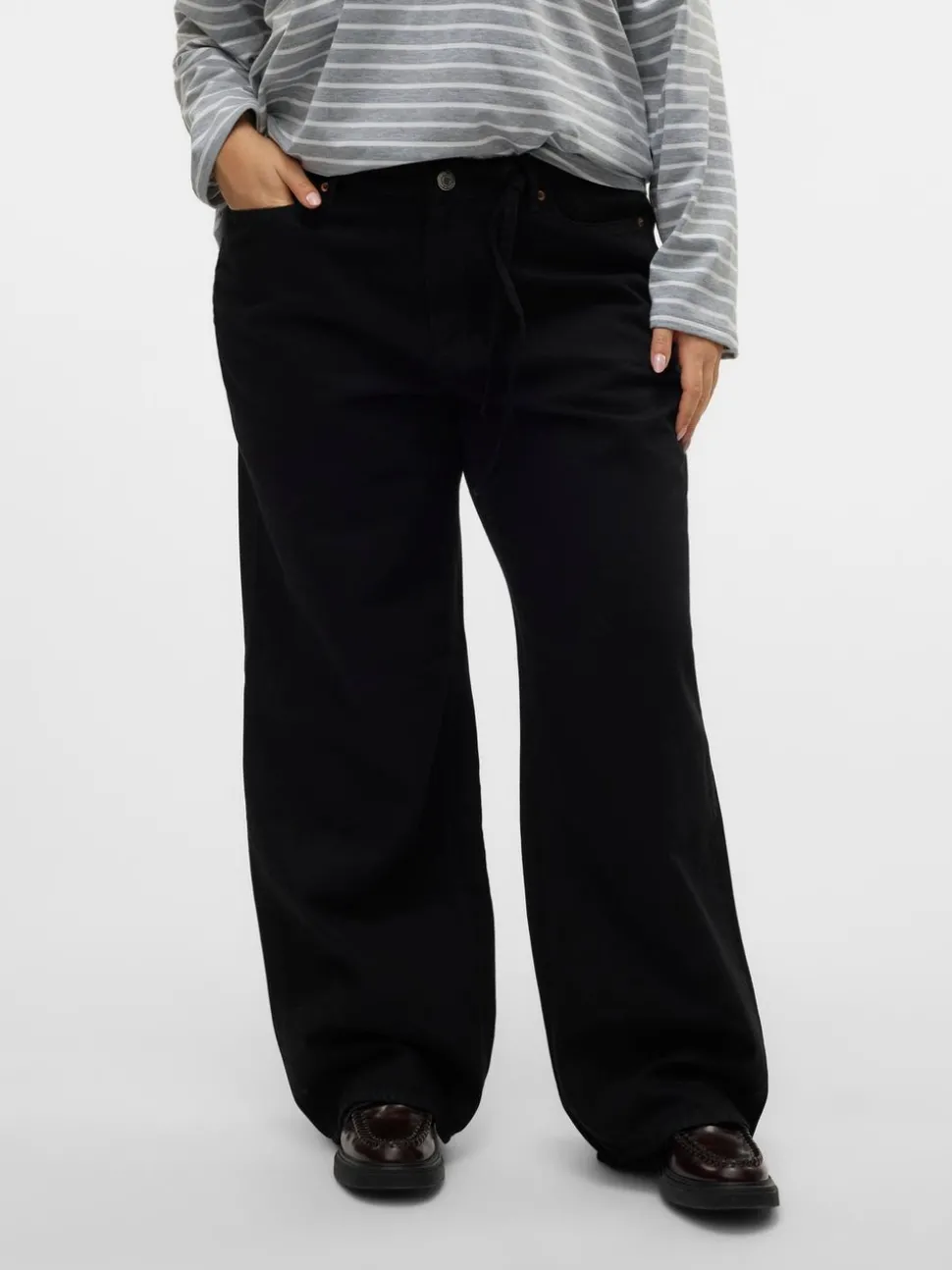 VMCTESSA Hög Midja Vida Ben Jeans
