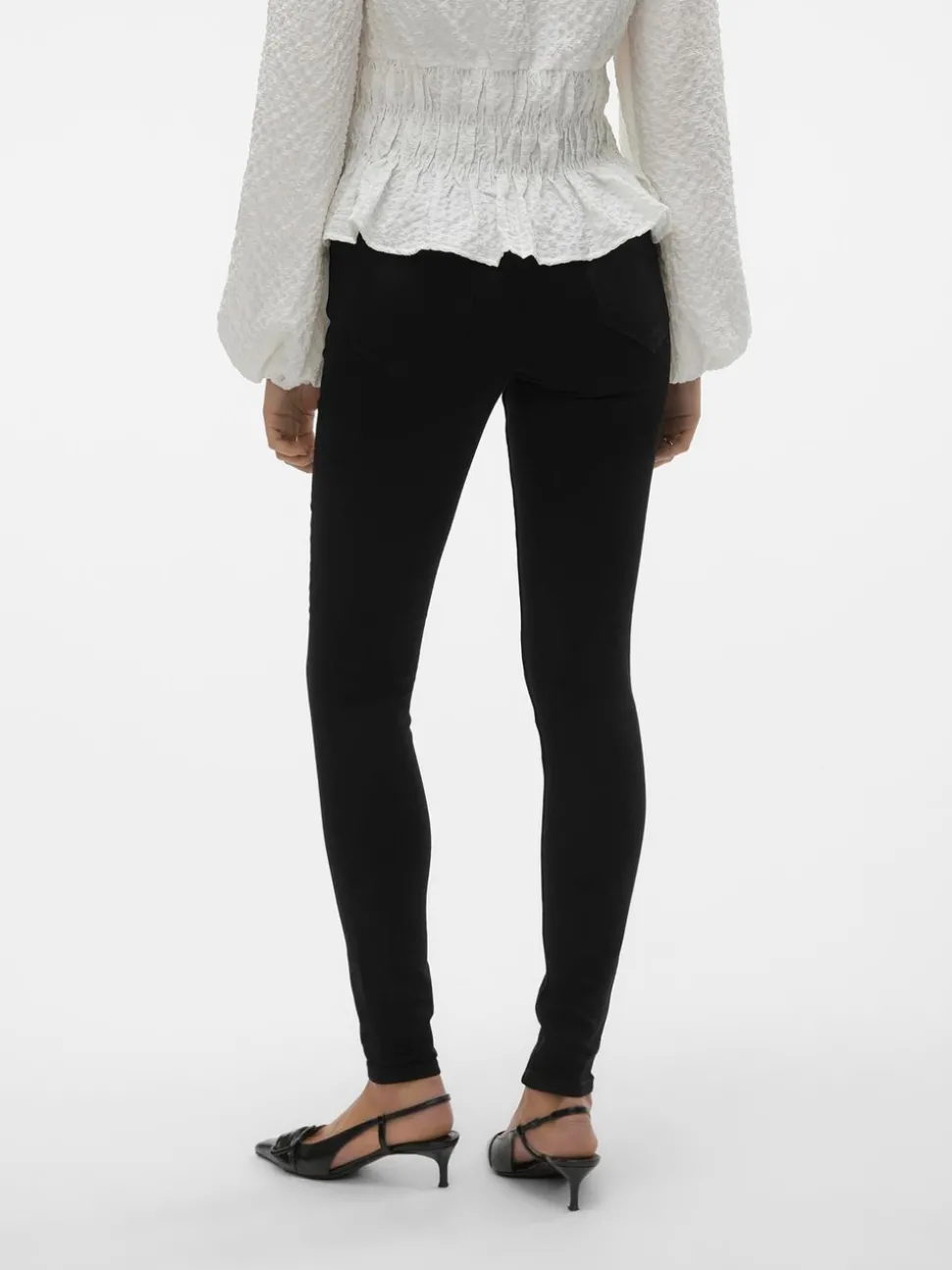 VMDONNA Superhög Midja Skinny Fit Jeans