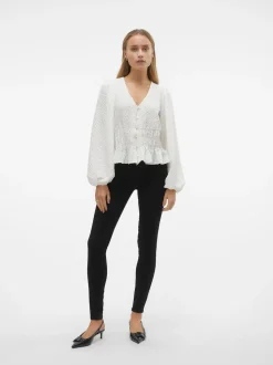 VMDONNA Superhög Midja Skinny Fit Jeans