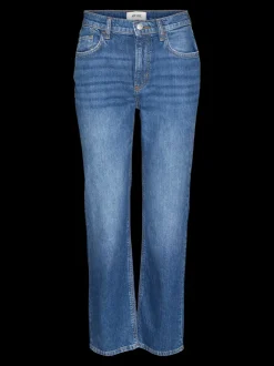 VMELIA Hög Midja Rak Passform Jeans