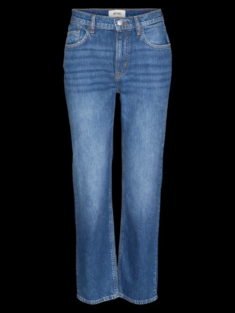 VMELIA Hög Midja Rak Passform Jeans