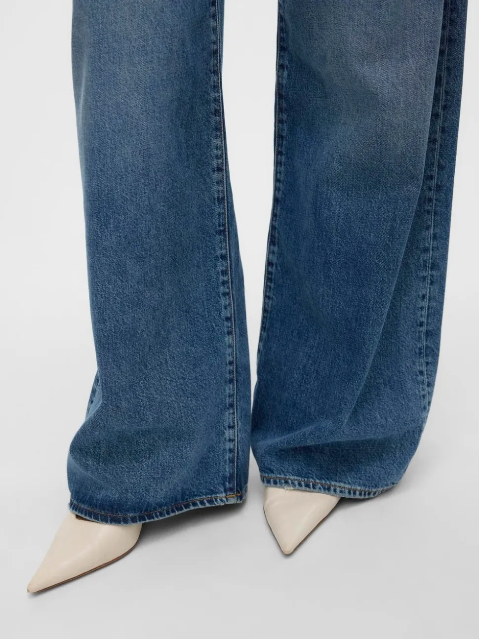 VMELINA Superhög Midja Vida Ben Jeans