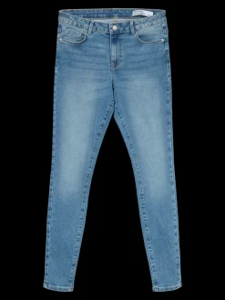 VMELLY Medelhög Midja Skinny Fit Jeans
