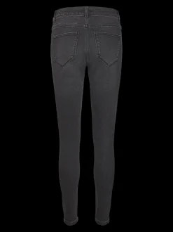 VMELLY Medelhög Midja Skinny Fit Jeans