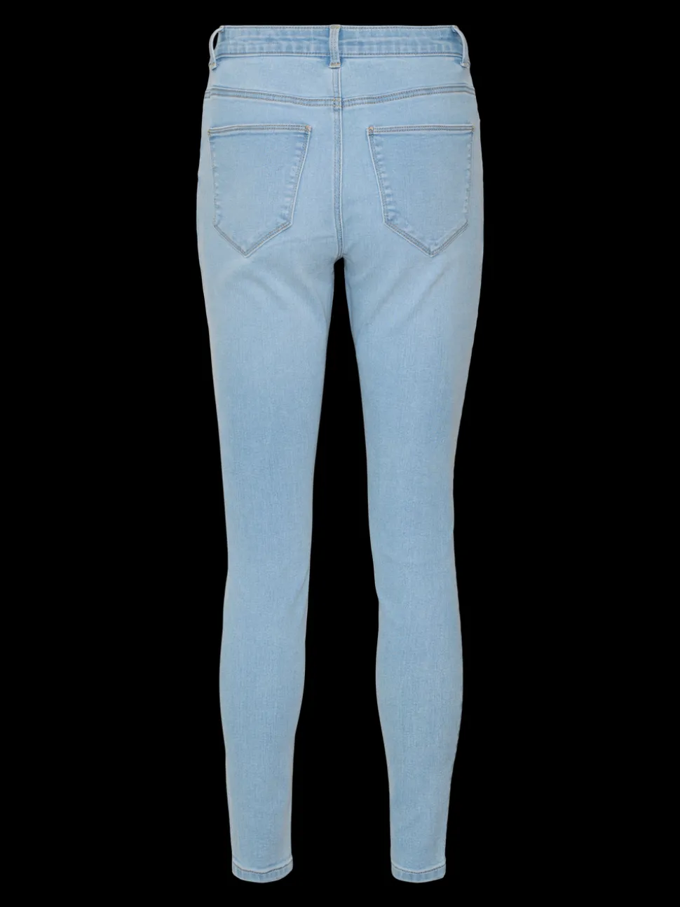 VMELLY Medelhög Midja Skinny Fit Jeans