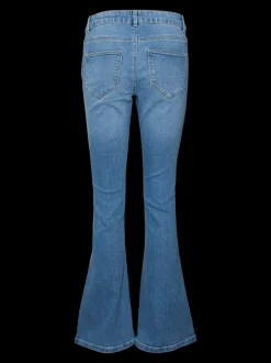 VMELLY Medelhög Midja Utsvängd Passform Jeans