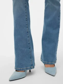 VMELLY Medelhög Midja Utsvängd Passform Jeans