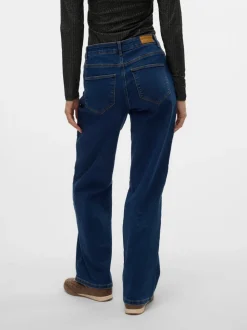 VMELLY Medelhög Midja Vida Ben Jeans