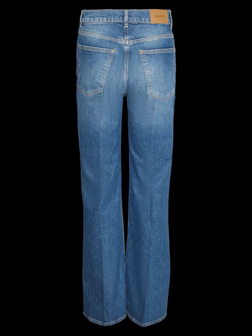 VMEMILY Hög Midja Utsvängd Passform Jeans