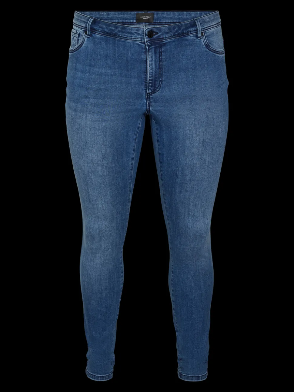 VMFANYA Medelhög Midja Slim Fit Jeans