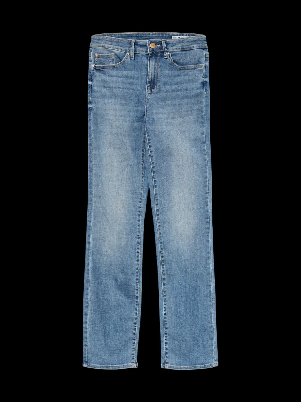 VMFLASH Medelhög Midja Rak Passform Jeans
