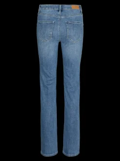 VMFLASH Medelhög Midja Rak Passform Jeans