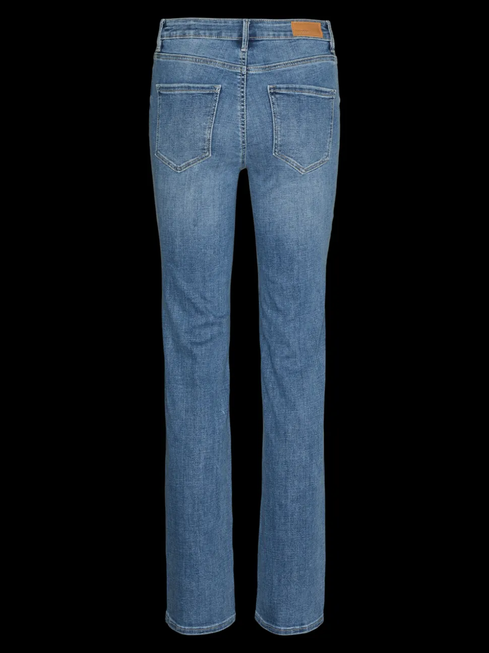 VMFLASH Medelhög Midja Rak Passform Jeans
