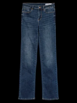 VMFLASH Medelhög Midja Rak Passform Jeans