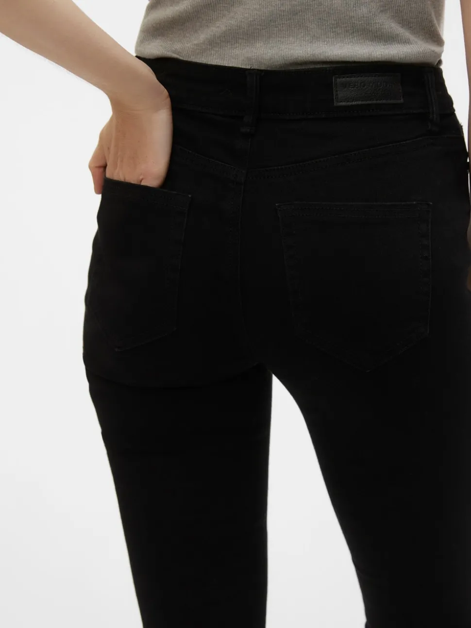 VMFLASH Medelhög Midja Skinny Fit Jeans