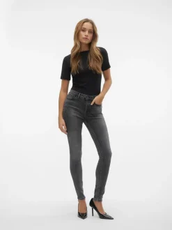 VMFLASH Medelhög Midja Skinny Fit Jeans