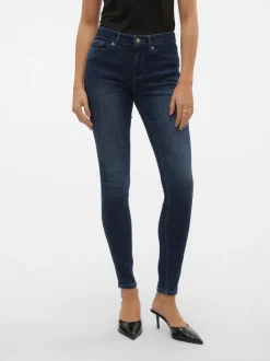 VMFLASH Medelhög Midja Skinny Fit Jeans