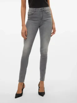 VMFLASH Medelhög Midja Skinny Fit Jeans