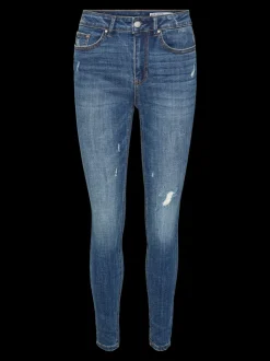 VMFLASH Medelhög Midja Skinny Fit Jeans