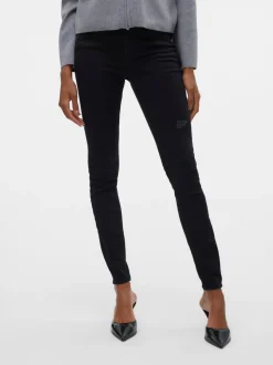 VMFLASH Medelhög Midja Skinny Fit Jeans
