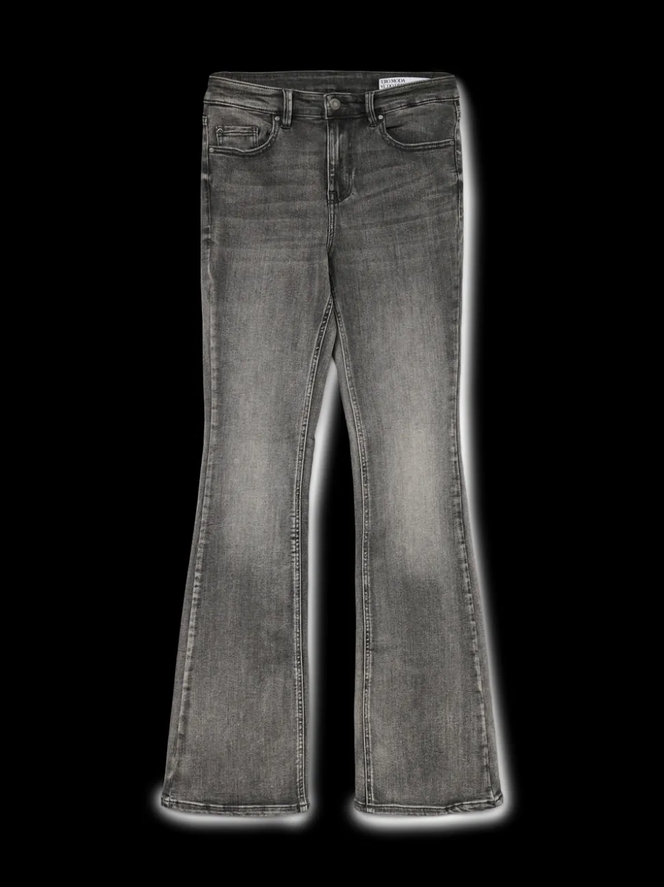 VMFLASH Medelhög Midja Utsvängd Passform Jeans