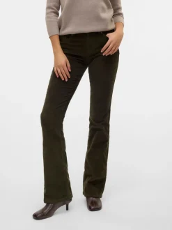 VMFLASH Medelhög Midja Utsvängd Passform Jeans