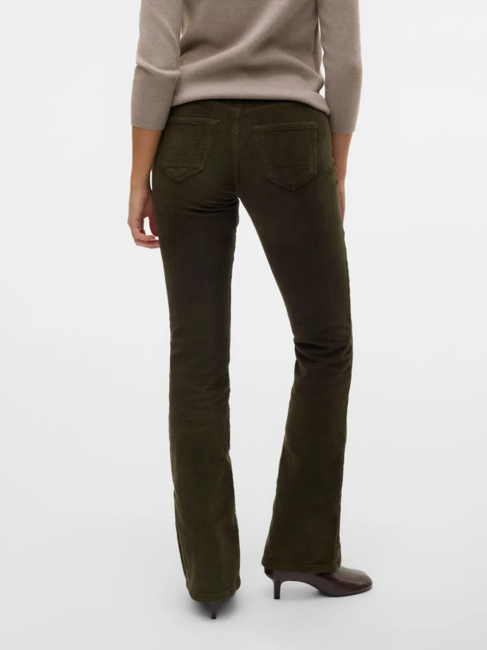 VMFLASH Medelhög Midja Utsvängd Passform Jeans