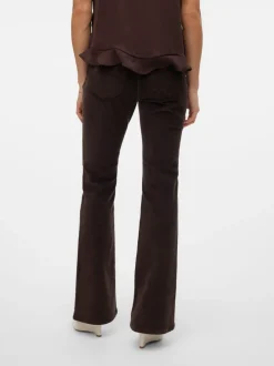 VMFLASH Medelhög Midja Utsvängd Passform Jeans