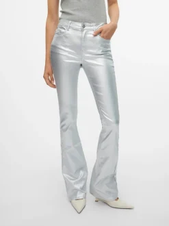VMFLASH Medelhög Midja Utsvängd Passform Jeans
