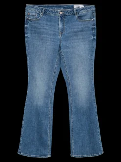VMFLASH Medelhög Midja Utsvängd Passform Jeans