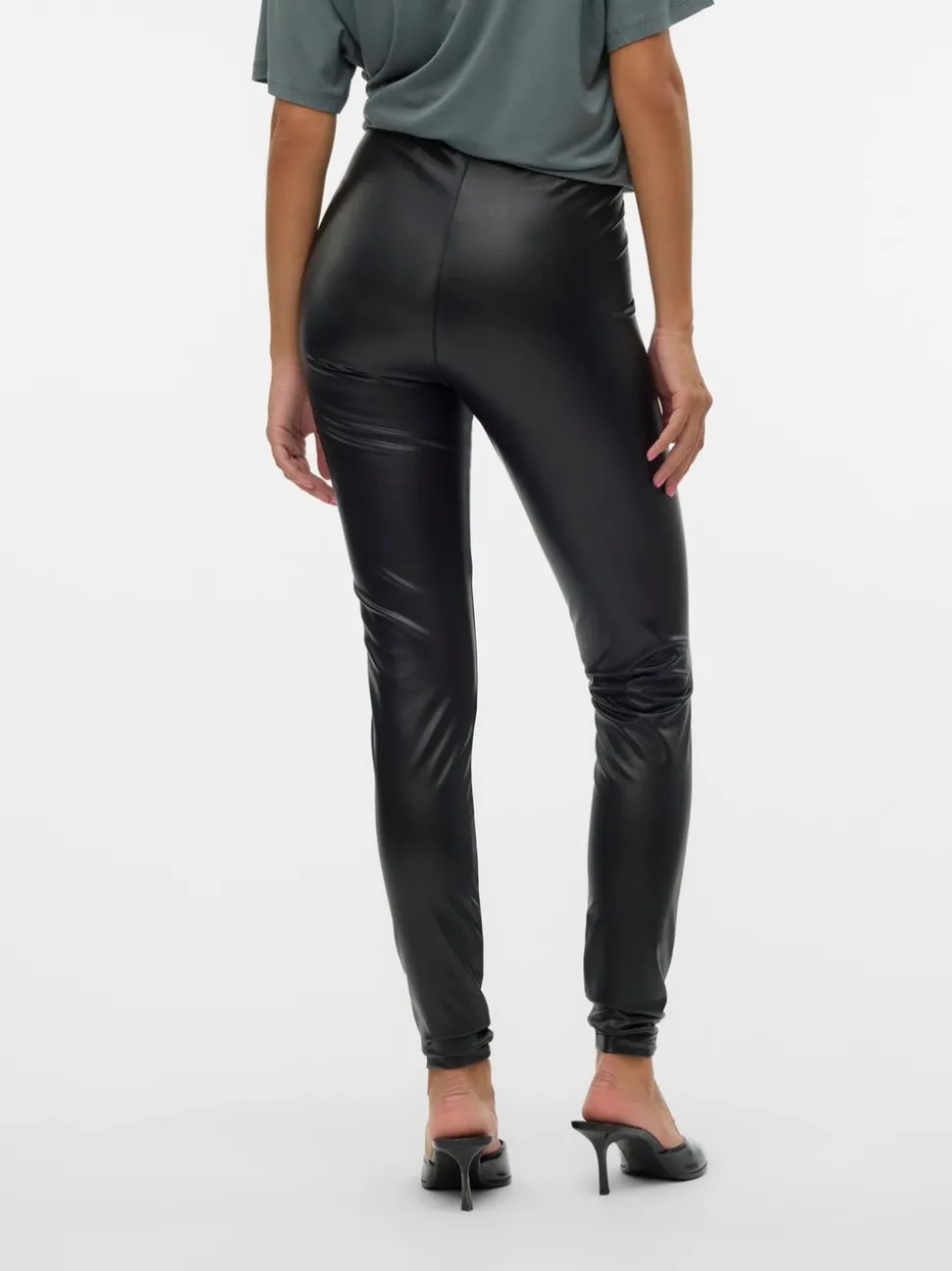 VMGANA Medelhög Midja Leggings