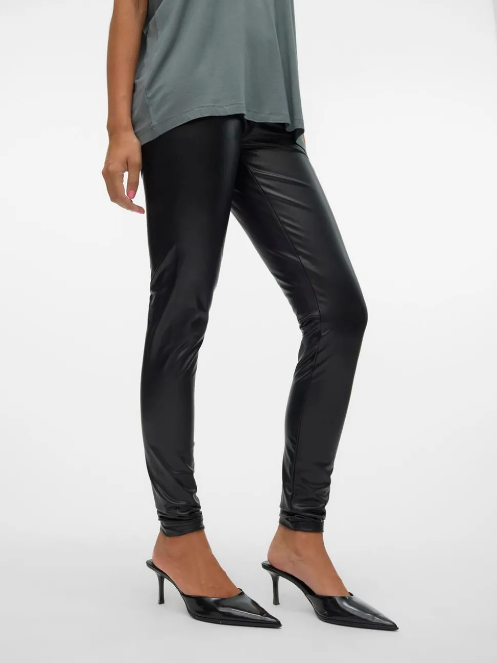 VMGANA Medelhög Midja Leggings