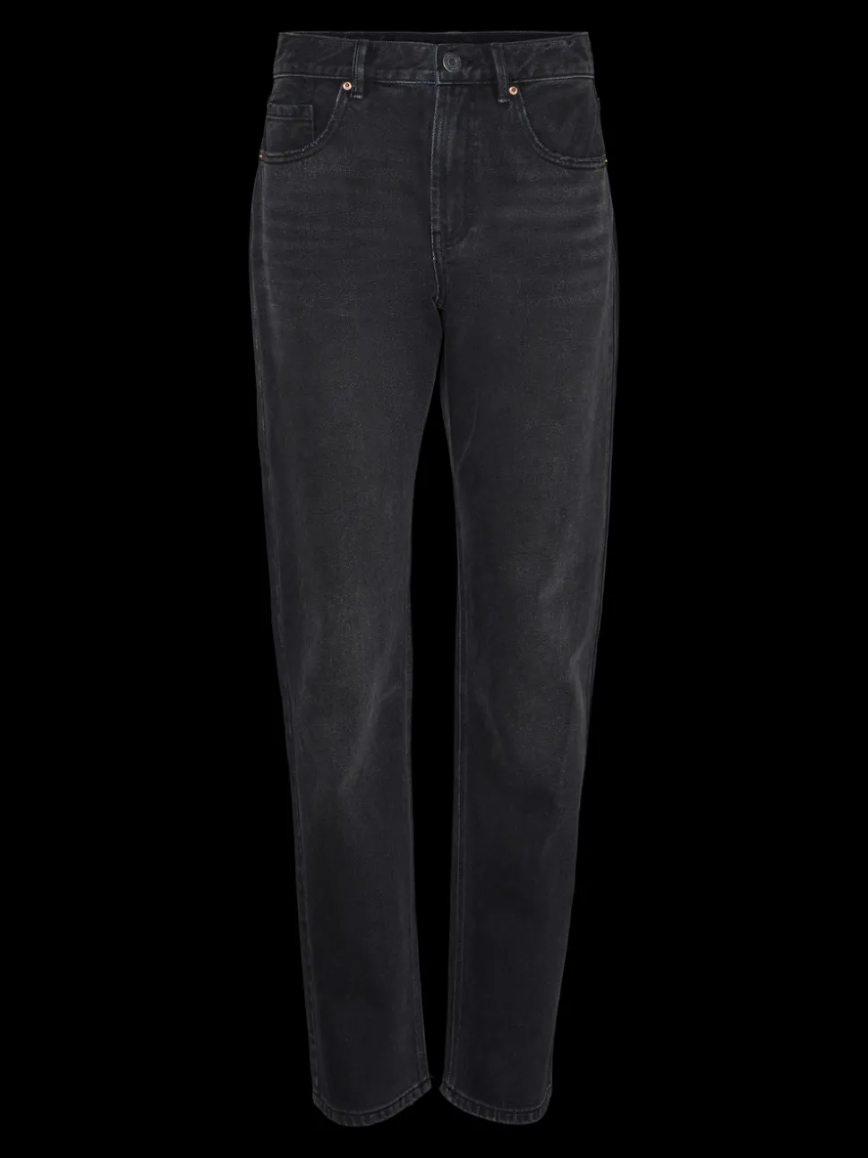 VMHAILEY Hög Midja Rak Passform Jeans
