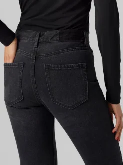 VMHAILEY Hög Midja Rak Passform Jeans