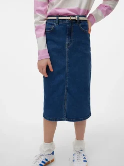 VMHEATHER Hög Midja Lång Kjol