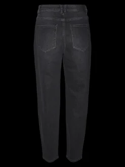 VMISA Hög Midja Mom Fit Jeans