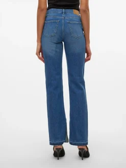 VMJADA Medelhög Midja Rak Passform Jeans