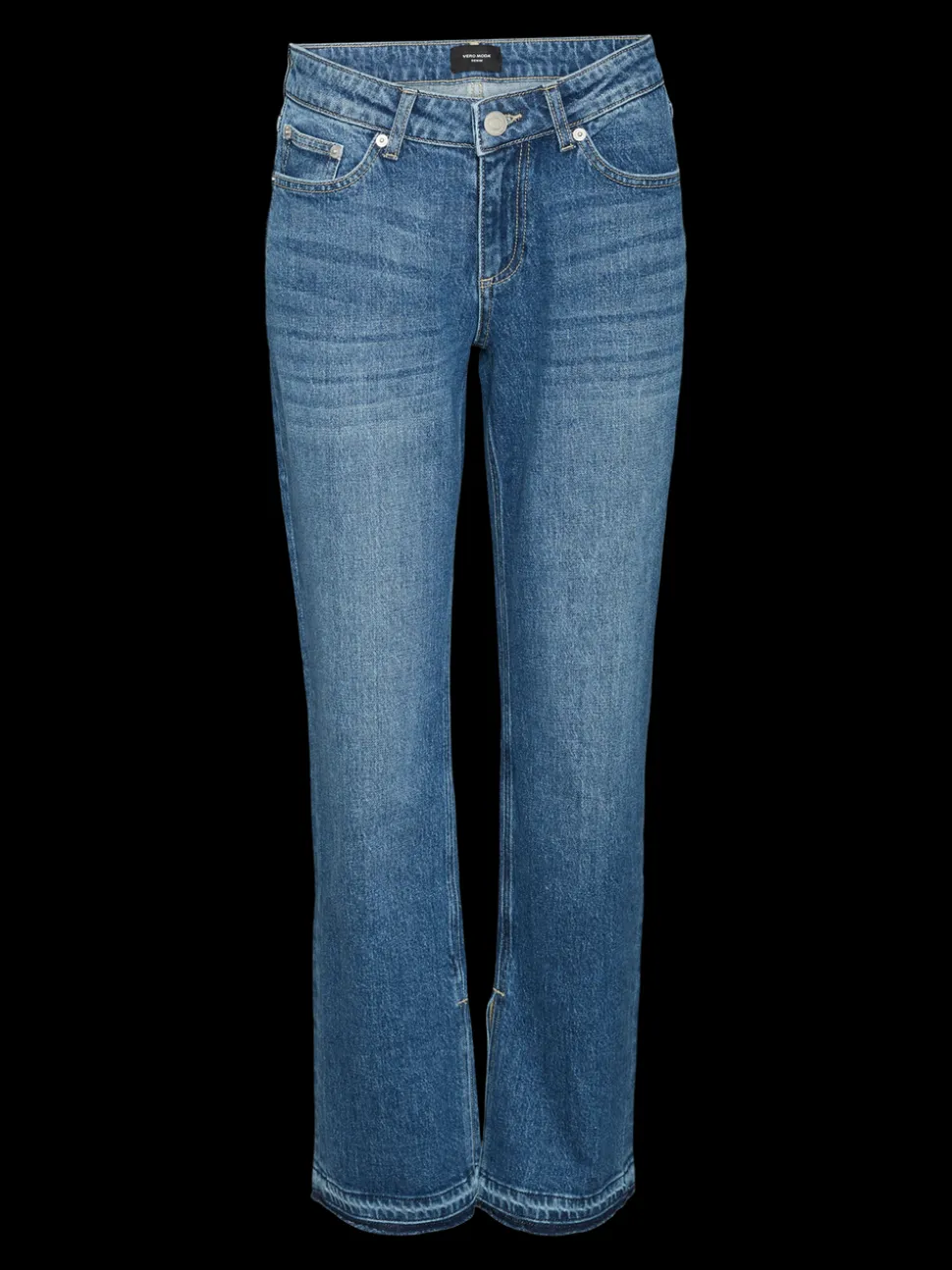 VMJADA Medelhög Midja Rak Passform Jeans