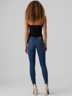 VMJUNE Medelhög Midja Skinny Fit Jeans