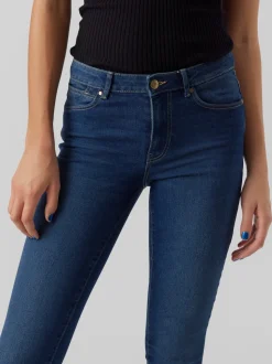 VMJUNE Medelhög Midja Skinny Fit Jeans