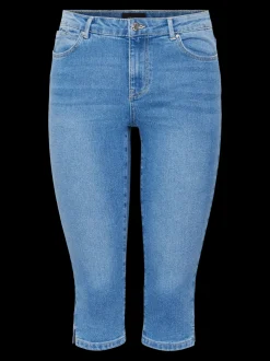 VMJUNE Medelhög Midja Slim Fit Jeans