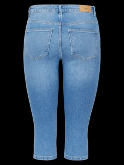 VMJUNE Medelhög Midja Slim Fit Jeans